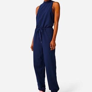 Sweaty Betty Kaya Navy Blue Jumpsuit Size: Medium